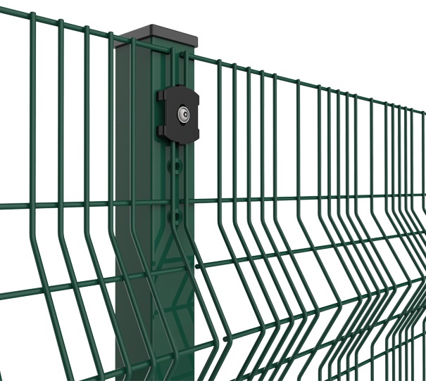 High Quality 50x200mm Screen Pvc Coated Professional V Folds 3d Welded Curved Wire Mesh Metal Panel Garden Fence