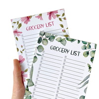 Bloc-notes promotionnel personnalisable à faible MOQ, avec feuilles détachables, planificateur, bloc-notes d'impression, blocs-notes avec 50 feuilles