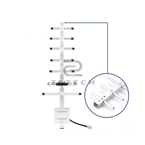 Nhà Máy Giá 7 yếu tố Yagi Phân cực Dọc lpda <span class=keywords><strong>UHF</strong></span> tùy chỉnh 440-442MHz/450-452MHz <span class=keywords><strong>10dB</strong></span> ăng ten truyền thông - Product Image 5