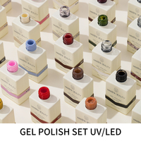 CaiXuan – kit de vernis à ongles en Gel Uv, 10ml, 60 pièces/Kit, 58 couleurs, fournitures professionnelles pour Salon, étiquette privée