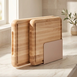 Ensemble <span class=keywords><strong>de</strong></span> 3 planches à découper en érable, comprenant une planche à découper rectangulaire <span class=keywords><strong>de</strong></span> 17 pouces et une planche à découper carrée <span class=keywords><strong>de</strong></span> 12 pouces - Product Image 2