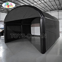 Tente de simulateur de golf gonflable commerciale, cage de golf gonflable en PVC durable pour studio de golf