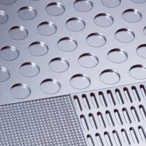 304 316L thép không gỉ lỗ tròn kim loại đục lỗ lưới trang trí với các vật liệu khác nhau - Product Image 4