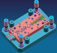 Conception de matériel d'ingénierie électronique, alimentation solaire, structure industrielle, service de prototypage de moules 3D