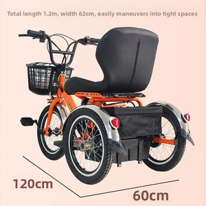 Tricycle Électrique à Pédales Double Usage, Véhicule Utilitaire à Caisse Ouverte, Léger, <span class=keywords><strong>pour</strong></span> Personnes Âgées et à Mobilité Réduite - Product Image 4