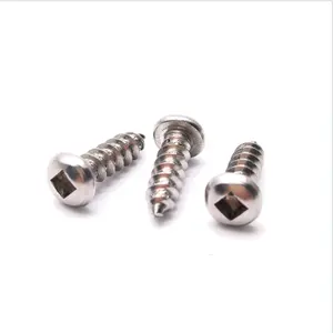 self drilling tapping screws manufacture square drive head socket screws for color plate