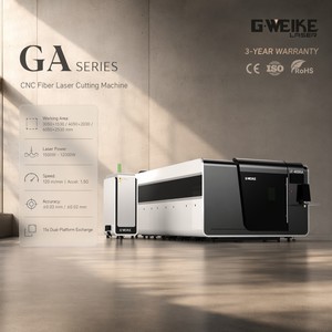 Machine de découpe laser à fibre CNC automatique AI Cypcut 2000W 4000W pour tôle d'acier inoxydable, d'acier au carbone et d'aluminium de 1mm à 6mm de haute performance - Product Image 3