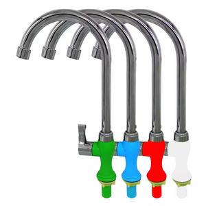 Hiện Đại Duy Nhất Xử Lý Cao Cong Nhựa Cơ Thể Vòi Nước Cho Lạnh Bồn Rửa Nước Tap Bán Buôn Xoay Nhà Bếp Nhà Vệ Sinh Rửa Lưu Vực Vòi Nước - Product Image 1