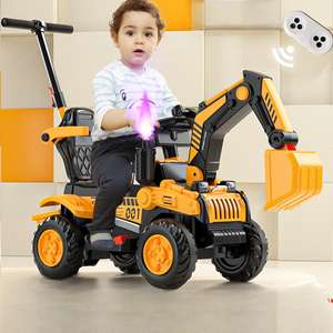Elektrisches Kinder-Bagger-Spielzeugauto, Bluetooth-Fernbedienung Elektrischer Bagger, Anpassbarer Spielzeugauto-Hersteller - Product Image 4