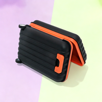 Boîtes de rangement en PVC miniatures en gros pour emballage de porte-clés, brillants à lèvres, cils et bijoux