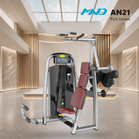 Machine de musculation à tirage vertical sélectionnable de qualité supérieure MND AN21 pour la musculation en salle de sport et centre de fitness