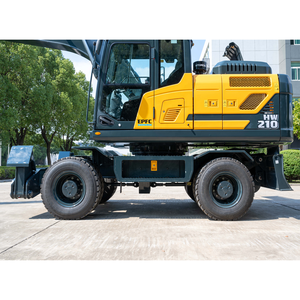 Roda ekskavator baru 2024 22 Ton 150 kW ekskavator HW210 dijual - Product Image 6