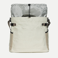 Sac de sport de voyage en nylon durable et moderne avec cordon de serrage, doublure en polyester, convertible, pour femme, 25L, modèle 2026