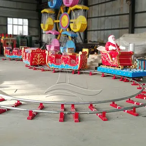 Amusement Park Train Manufacturer Park Amusement Rides Childrens' Christmas Train Outdoor For Sale
