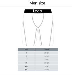 Prezzo di fabbrica Logo personalizzato cintura Design sostenibile da uomo poliestere traspirante Boxer breve biancheria intima - Product Image 4