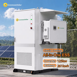 Sistema de Almacenamiento de Energía con Refrigeración Líquida Todo en Uno de Fábrica, Batería de Alto Voltaje de 261 kWh, Inversor Híbrido Trifásico Solis de 125 kW - Product Image 2