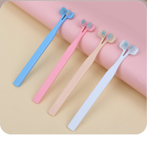 Double <b>Head</b> Plastic <b>Toothbrush</b> for Pet Oral Cleaning Supplies - Product Image 6