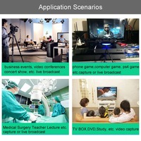 Carte de capture audio-vidéo USB 3.0 pour streaming en direct et enregistrement HDTV, adaptateur vidéo haute définition vers USB pour Switch et PS5