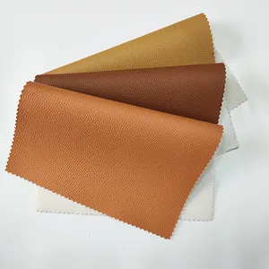 Hot Selling Universal Car Seat Cover Artificial Leather Lychee Pattern Synthetic Leather For Car Seat Covers