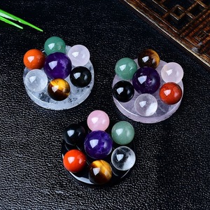 Sfera di cristallo naturale sette stelle Array per soggiorno sala ingresso scrivania e altre decorazioni per la casa - Product Image 1