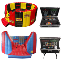Jeu interactif gonflable IPS Vortex pour compétition sportive et événements sportifs Running Wild Game