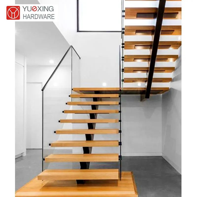 Transform Your Home with Stringer Straight Staircase: Elegant and Eye-Catching Design Stairs