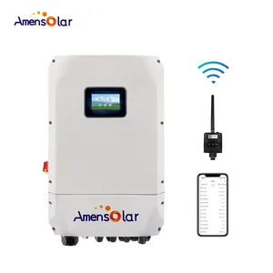 AMENSOLAR 15KW Hybrid Inverter Lithium Battery All In 1 Ess Solar Power System 10KW 5kw Hybrid Home Energy Storage Systems