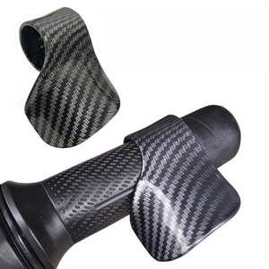 อะไหล่รถจักรยานยนต์, คลิปหนีบแฮนด์คาร์บอนไฟเบอร์ลายคาร์บอนสำหรับรถจักรยานยนต์และรถยนต์ไฟฟ้าแบบสากล, อุปกรณ์ตกแต่ง - Product Image 3
