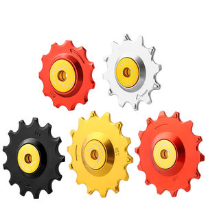 Poulie de dérailleur arrière de vélo 11T 12T 13T 14T Roue de dérailleur arrière en céramique pour chaîne à 8-12 vitesses - Product Image 1