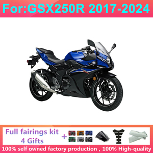NUEVO Kit Completo de Carenado ABS para Motocicleta Compatible con GSXR250 <span class=keywords><strong>GSXR</strong></span> 250 GSX250R <span class=keywords><strong>2017</strong></span> 2018 2019 2020 2021 2022 2023 Kits de Carenados para Carrocería - Product Image 4