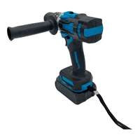 Perceuse à percussion sans fil sans balais, visseuse à percussion rechargeable, outil de perçage portatif à vitesse variable pour perçage mural