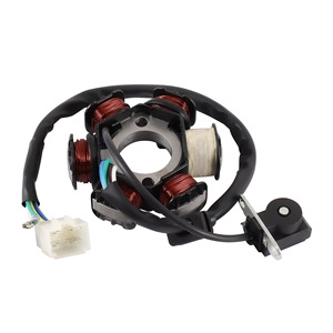 Bobina de estator para motocicleta Goofit K079-004 de 6 polos para modelos de 50cc, 70cc y 90cc - Product Image 3