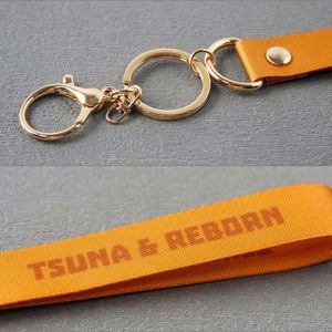 Custom Logo Carabiner Keyring Wristlet Keychain Wrist Lanyard for Promotional Keys Women's Keyrings Wristlet Strap - Product Image 5