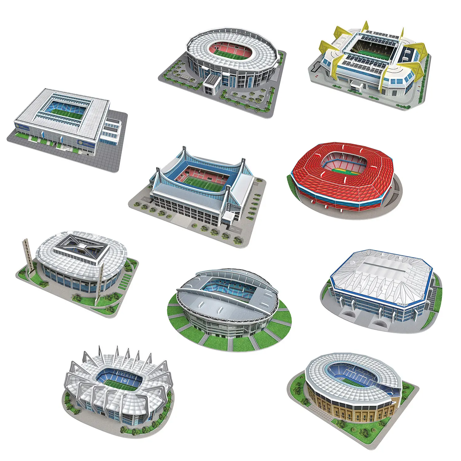 factory direct sale 3D Puzzle stadium