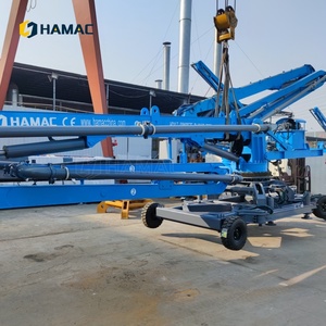 Lanceur de béton hydraulique HAMAC avec moteur, haute efficacité, certifié CE, équipement de construction mobile - Product Image 2
