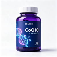 Capsules de CoQ10 à Marque Privée OEM/ODM, Énergie Cellulaire, Antioxydant, Bien-être Cardiaque, Complément Alimentaire