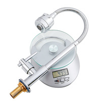 Yomojooka robinet de cuisine, nouveau design eau froide, long tuyau flexible en acier, robinet d'évier de la cuisine