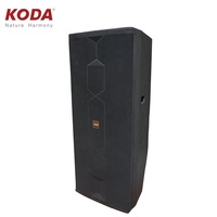 Koda Prix de gros Fournisseur audio professionnel Pa Dual 15 pouces Passive Stage Speaker Pa System Speaker Professional