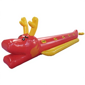 <span class=keywords><strong>Bateau</strong></span> banane gonflable en PVC étanche pour 5 à 10 passagers, modèle <span class=keywords><strong>Dragon</strong></span>, idéal pour l'été – Offre spéciale - Product Image 1