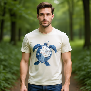 T-Shirt Unisex 210GSM 100% Cotone, Casual, Traspirante, Resistente, con Stampa DTF, Maglietta da Uomo - Product Image 3