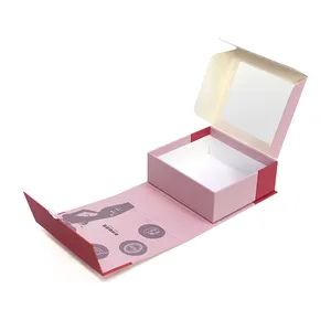 अनुकूलित व्यक्तिगत मुद्रण पैकेजिंग के साथ चुंबकीय बॉक्स पारदर्शी खिड़की स्टिकर के लिए सेक्स खिलौना बक्से
