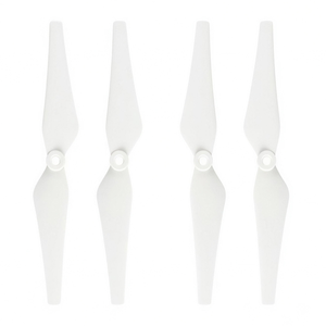 1 par de hélices de material compuesto autoajustables blancas 9443 CW CCW compatibles con <span class=keywords><strong>Phantom</strong></span> <span class=keywords><strong>2</strong></span> 3 RC Quadcopter de bajo ruido - Product Image 5