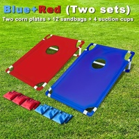Juego de Cornhole con 12 Bolsas de Arena y Tableros, Juego Portátil para Patio, Playa y Jardín, Caja de Regalo Perfecta para Niños y Adultos