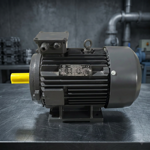 Motor Eléctrico Trifásico de 10 HP, 1440 RPM, Montaje a Pedestal, Industrial, de Inducción, de Alta Resistencia, con Bobinado de Cobre, Modelo 1043F - Product Image 1