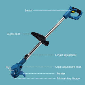 เครื่องตัดหญ้าไร้สาย 24V ลิเธียม สำหรับตัดหญ้าในสวนบ้าน - Product Image 4