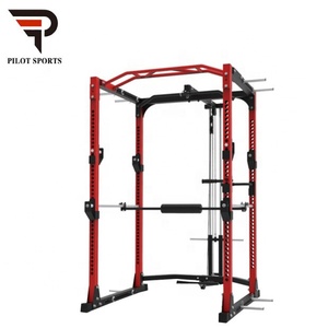 Équipement de fitness commercial Pilot Sports, rack de <span class=keywords><strong>squat</strong></span> demi-corps avec accessoire - Product Image 1