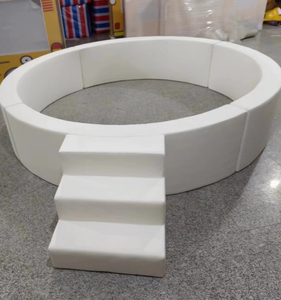 <span class=keywords><strong>Pas</strong></span> <span class=keywords><strong>cher</strong></span> blanc rose bleu personnalisé <span class=keywords><strong>mousse</strong></span> ronde avec des marches enfant intérieur 4ft 5ft 6ft 7ft soft play equipment ball pit pour fête location jouer - Product Image 6