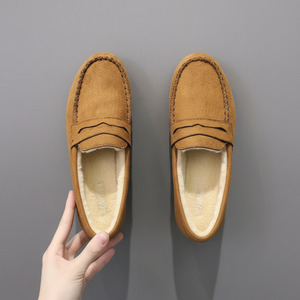 Diseño de mocasín elegante con forro de piel Moa de los planos de los - Product Image 1