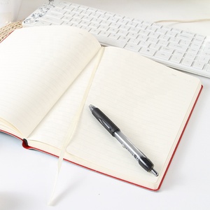 Cuaderno de tapa blanda diario de cuero PU personalizado con logotipo impreso A5 - Product Image 5