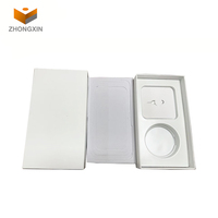 Boîte en carton blanc vide personnalisée de qualité identique au modèle d'origine avec logo pour iPhone 11 12 13 14 15 Pro Max, emballage générique